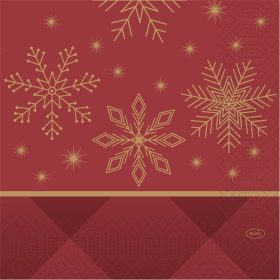   RHOMBUS BORDEAUX szalvéta 3 rétegű 33x33cm 50db/csomag (10csom/karton)