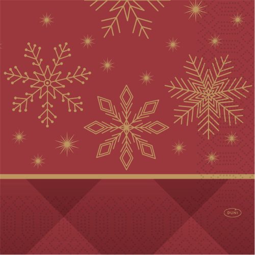 RHOMBUS BORDEAUX szalvéta 3 rétegű 33x33cm 50db/csomag (10csom/karton)