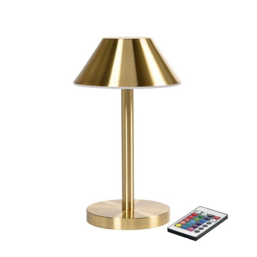 Duni ZELDA MIDI LED lámpa arany 12x21cm ( 6db/karton)