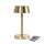 Duni NOUR MIDI LED lámpa arany 11,8x26cm ( 6db/karton)