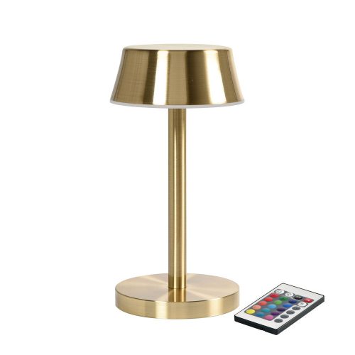 Duni NOUR MIDI LED lámpa arany 11,8x26cm ( 6db/karton)