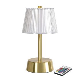 Duni JAY LED lámpa arany 12x22cm ( 6db/karton)