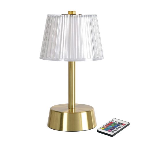 Duni JAY LED lámpa arany 12x22cm ( 6db/karton)