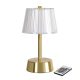 Duni JAY LED lámpa arany 12x22cm ( 6db/karton)