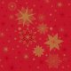 STARGAZING RED tissue szalvéta 33x33cm 250db/csom. (4csomag/karton)