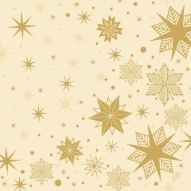   STARGAZING CREAM Bio Dunisoft textilhatású szalvéta 40x40cm 60db/csom. (6csomag/karton)