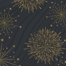   SPARKLY BLACK Bio Dunisoft textilhatású szalvéta 40x40cm 60db/csom. (6csomag/karton)