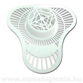 Pissoire-rács betét kőtartoval