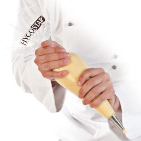   Eldobható habzsák 55cmx26cm LDPE 80mic.Transparens 100db/csomag  ( 10 csomag/karton)