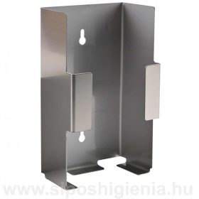   Gumikesztyű tartó Long változat rozsdamentes acél 13,3x8,5x24 cm