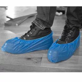   Cipővédő látogatóknak 1201 kék PE, 15x41cm 100db/csomag (20 csomag/karton)