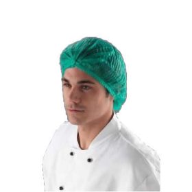   Hajháló PP egyszerhasználatos ZÖLD 100db/csomag  ( 10csomag/karton)