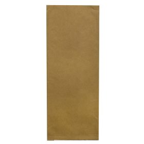   Evőeszköztartó Natúr színű, 2r. 38x38 fehér szalvétával 125 db/csg,(8 csom/karton )