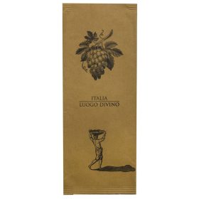   Italia Luogo Divino evőeszköztartó  2 rétegű 38x38 fehér szalvétával 125 darab/csomag