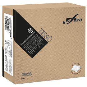   Szalvéta CAPPUCCINO 38x38cm, 2 réteg, 40lap/csomag, 36csom./karton