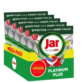   Jar mosogatógép kapszula 35 db-os PLATINIUM All in One LEMON