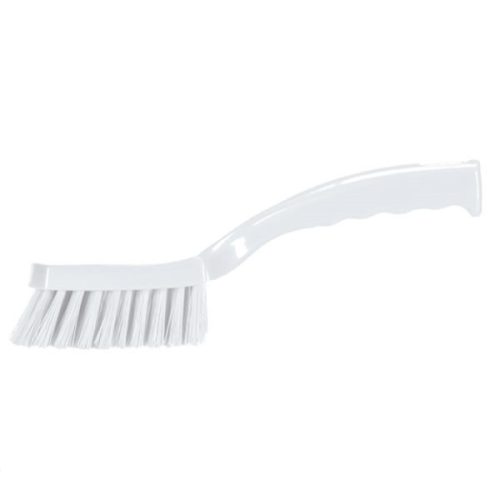 Nyeles kefe rövid nyéllel FEHÉR 275x70mm erős PBT 0,5x35mm sörte Kobra