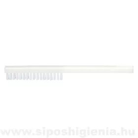   Készüléktisztító kefe, egyenes nyéllel, kemény, PBT, 250x15mm