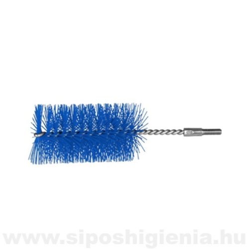 Csőtisztító kefe (PBT) KÉK átm. 50mmx100mm menetes véggel Kobra