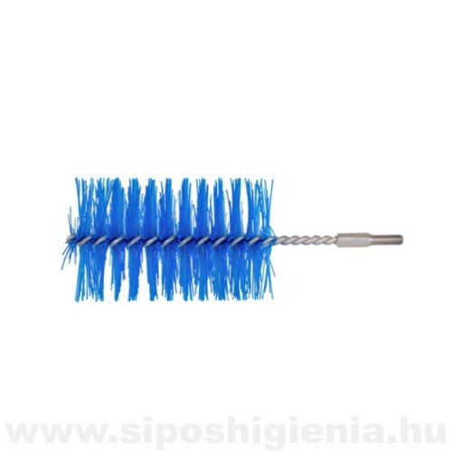 Csőtisztító kefe (PBT) KÉK átm. 80mmx100mm menetes véggel Kobra
