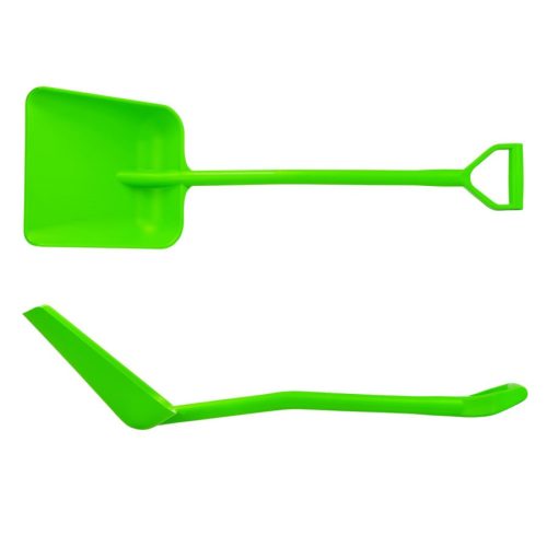 Ergonómikus, nyeles élelmiszeripari lapát, ZÖLD nagy 1120mm PP Kobra