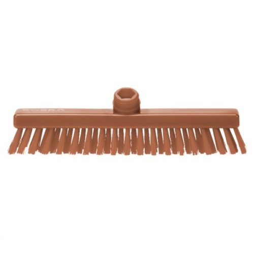 Padlósúroló BARNA 280x50mm erős PBT sörte Kobra