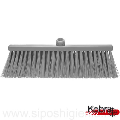 Partvis SZÜRKE 400x60mm PBT 1mm kemény simat sörte, utcai seprű Kobra
