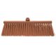 Partvis BARNA 400x60mm PBT 1mm kemény simat sörte, utcai seprű Kobra
