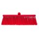 Partvis PIROS 400x60mm PBT 1mm kemény simat sörte, utcai seprű Kobra