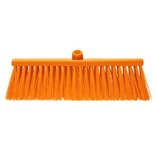 Partvis NARANCS 400x60mm PBT 1mm kemény simat sörte, utcai seprű Kobra