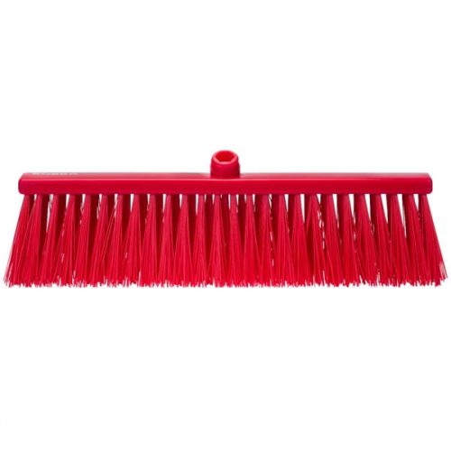 Partvis  PIROS 470x60 kemény sima PBT szálak, utcai seprű Kobra