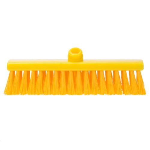 Seprű SÁRGA közepes szálak 300x60mm közepes 0,5x55mm PBT sörte Kobra