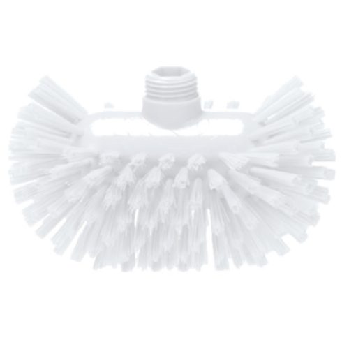 Tartálymosó kefe FEHÉR 130x70mm PBT közepesen erős 0,3x35mm sörte Kobra