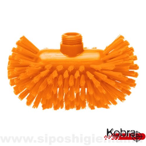 Tartálymosó kefe NARANCS 130x70mm PBT közepesen erős 0,3x35mm sörte Kobra