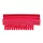 Körömkefe PIROS közepes sörtével PBT 0,3x16mm Kobra