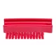 Körömkefe PIROS közepes sörtével PBT 0,3x16mm Kobra
