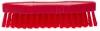 Hegyes súrolókefe PIROS PBT kemény sörte 190x60mm Kobra