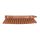 Súroló kefe BARNA 210x70/PBT/33 kerekített 0,5mm erős szálak KOBRA