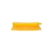 Súroló kefe SÁRGA 210x70/PBT/0,3x33mm kerekített,közepes szálak KOBRA