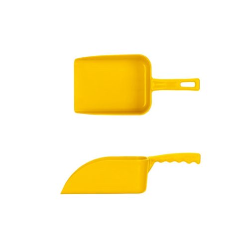 Mérőlapát SÁRGA PP 130x185x310mm 750 grammr Kobra