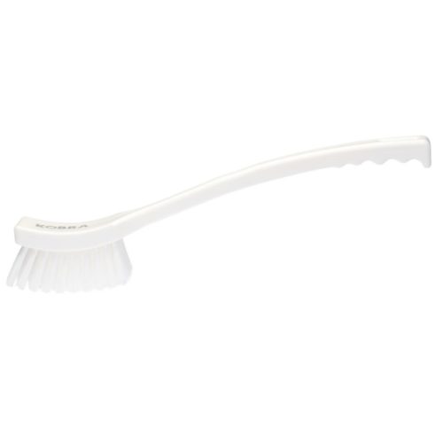 Hosszú nyeles kefe FEHÉR 410x50mm közepes PBT 0,3x40mm sörte Kobra