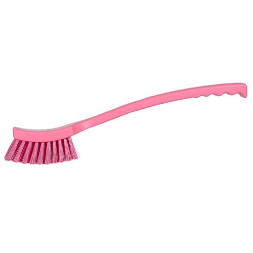 Hosszú nyeles kefe PINK 410x50mm erős PBT 0,5x40mm sörte Kobra