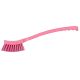Hosszú nyeles kefe PINK 410x50mm erős PBT 0,5x40mm sörte Kobra