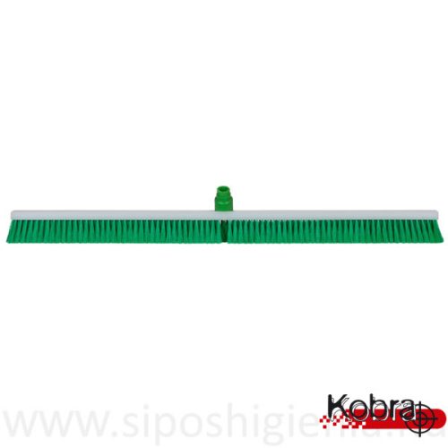 Teremseprű, ZÖLD PBT, extra széles fejjel 1000x50mm Kobra