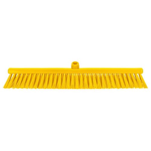 Utcai seprű, SÁRGA PBT, nagyon kemény, 570x60mm