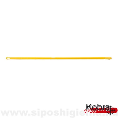 Ergonómikus nyél, SÁRGA egyrészes, PP, 1500mm Kobra
