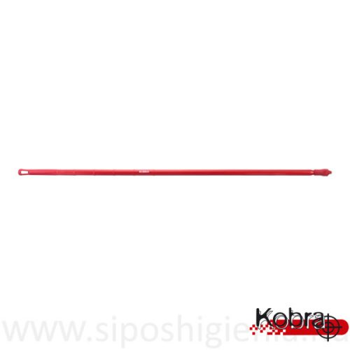 Ergonomikus nyél, PIROS egyrészes, PP, 1700mm
