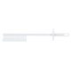 Húsipari kefe, ( Kutterkefe), FEHÉR 510mm hosszú, PBT