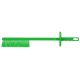 Húsipari kefe, ( Kutterkefe), ZÖLD 510mm hosszú, PBT