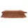 Vízárkos súrolókefe BARNA kemény,PBT 200x65mm Kobra